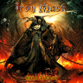 Black As Death Iron Mask