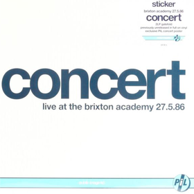 Live At Brixton Academy 1986 Public Image Limited