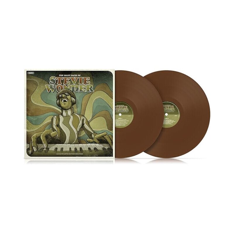  The Many Faces Of Stevie Wonder (Deluxe Brown Vinyl)