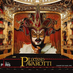 Champ De Mars En Concert Au Paris Luciano Pavarotti