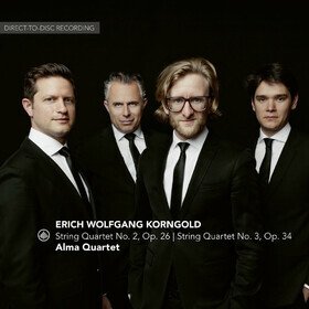 Erich Wolfgang Korngold: String Quartet No. 2, Op. 26 | String Quartet No. 3, Op. 34 Alma Quartet