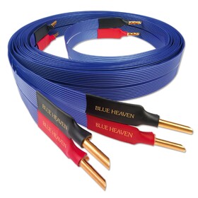 Blue Heaven, 2x2,5m is terminated with low-mass Z plugs Nordost