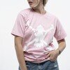 Футболка рожева з черепом (XL) 
