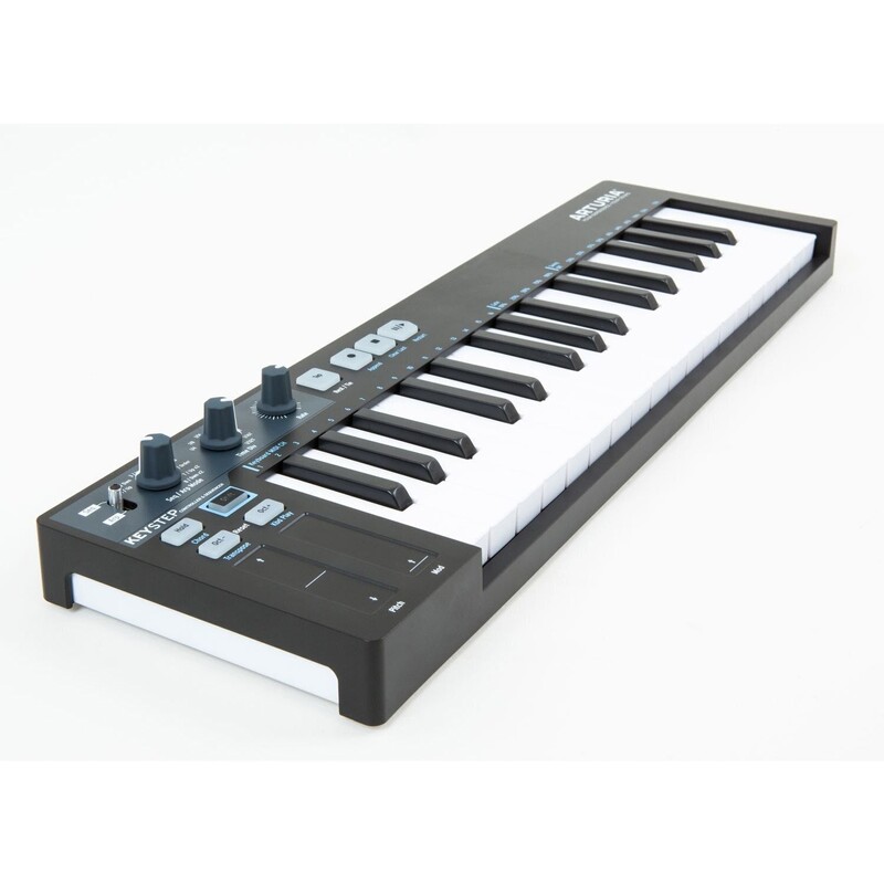 Arturia KeyStep Black Edition with cables