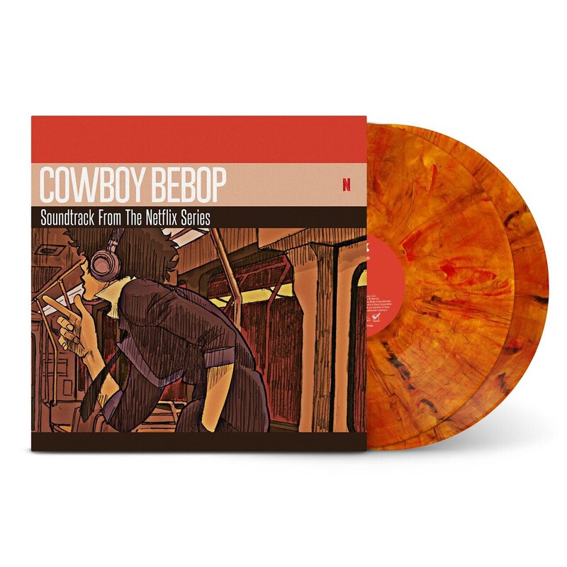 Cowboy Bebop (Soundtrack From the Netflix Original Series, Translucent Orange & Red Marble)