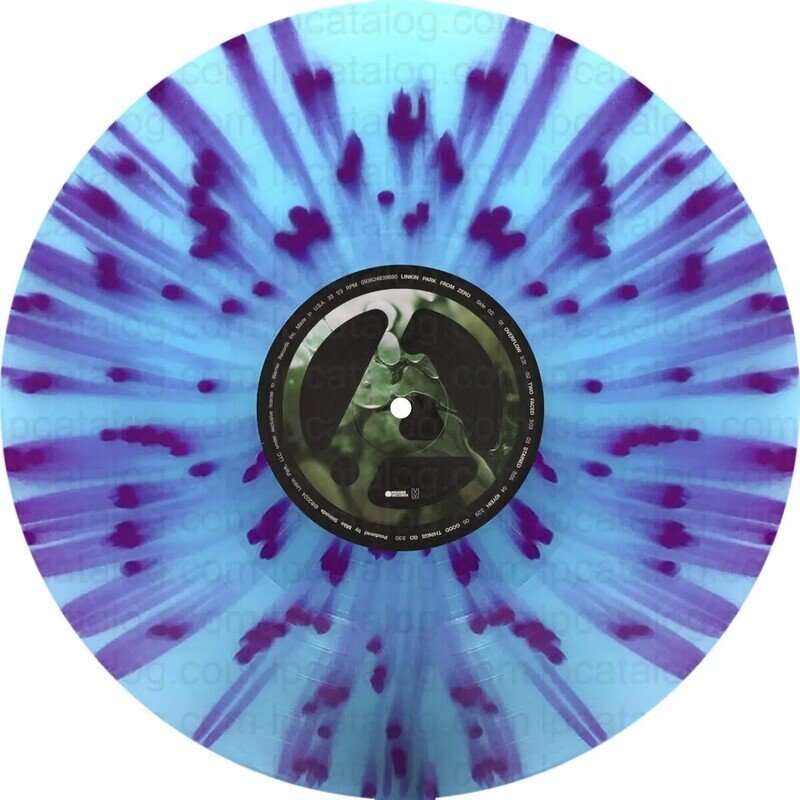 FROM ZERO BLUE amp ORCHID SPLATTER VINYL LP