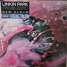 FROM ZERO BLUE amp ORCHID SPLATTER VINYL LP Linkin Park