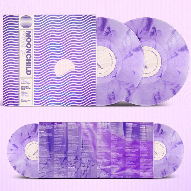 Waves (Amethyst Purple Coloured)