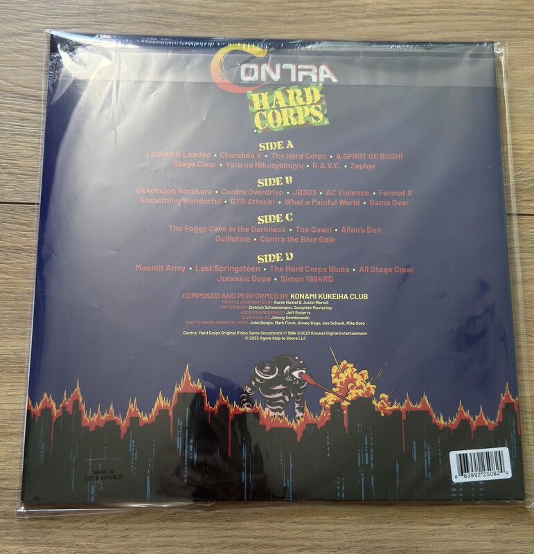 Contra Hard Corps Original Game Soundtrack