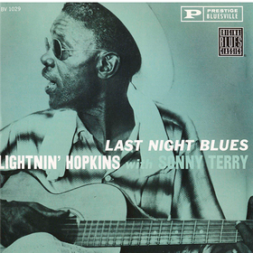Last Night Blues Lightnin' Hopkins