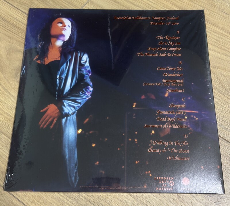 From Wishes To Eternity - Live Blue Vinyl