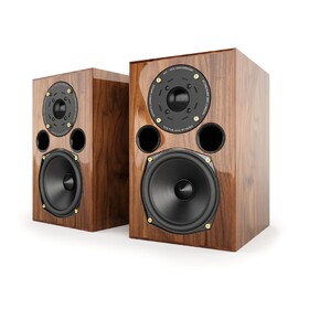 AE1 40th Anniversary Edition High Gloss Walnut Acoustic Energy