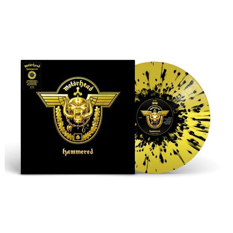 Hammered (Gold & Black Splatter)