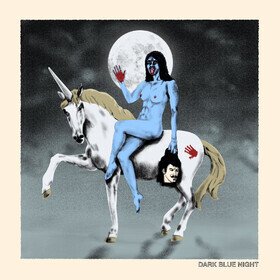 Dark Blue Night (Ice Disk Blue Coloured) Foxy Shazam