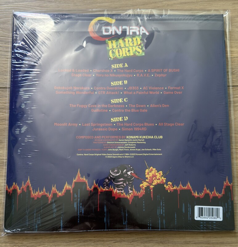 Contra Hard Corps Original Game Soundtrack