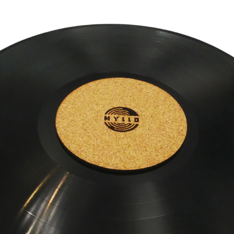 Protective slipmat for cleaning the record (cork)