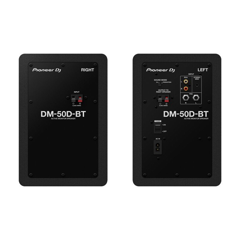 AlphaTheta DM-50D-BT Black