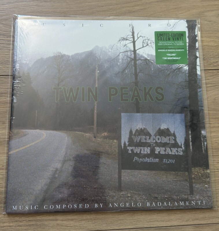 Music From Twin Peaks Limited Edition Green Vinyl