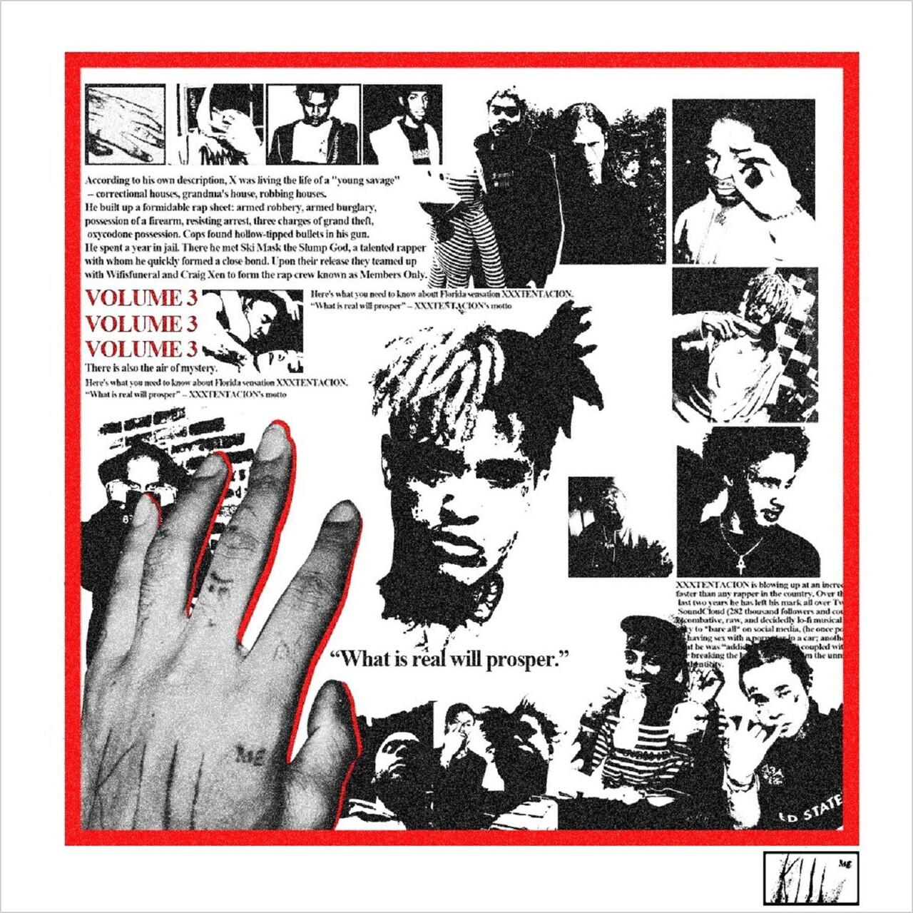 Виниловая пластинка Xxxtentacion Members Only Vol3 Limited Edition 